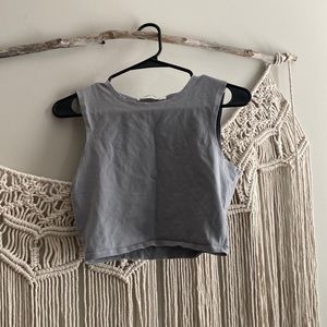 Groceries apparel size large crop top